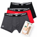 LACOSTE COTTON STRECH TRUNK PACK OF 3