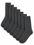 Marks and Spencer 7 Pack Cool & Fresh™ Cotton Rich Socks GREY